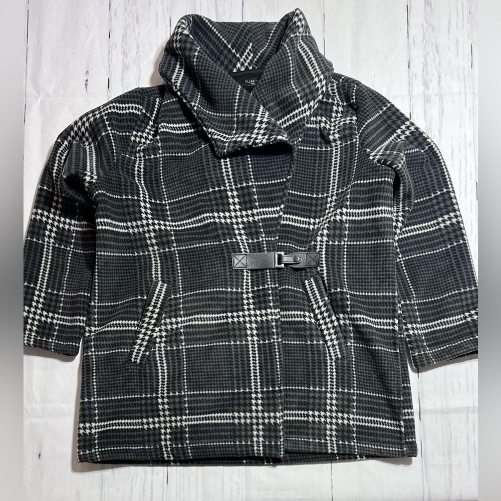 Ellen Reyes Plaid Coat